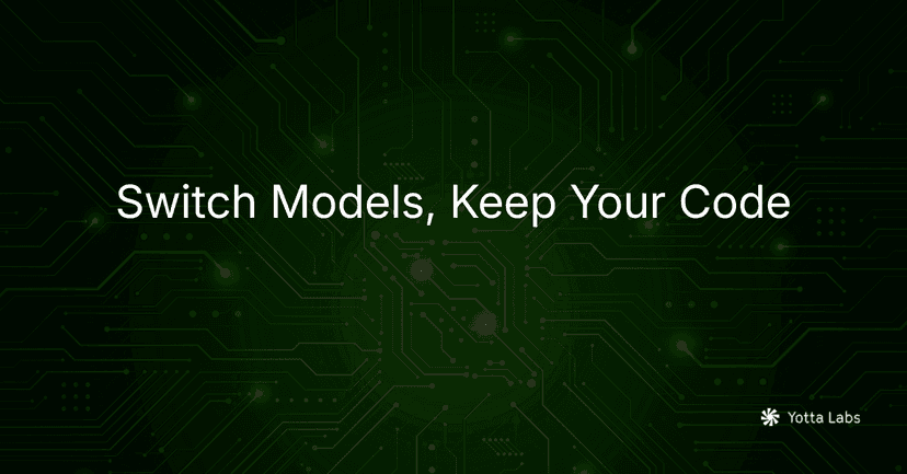 Switch AI Models Without Changing Application Code